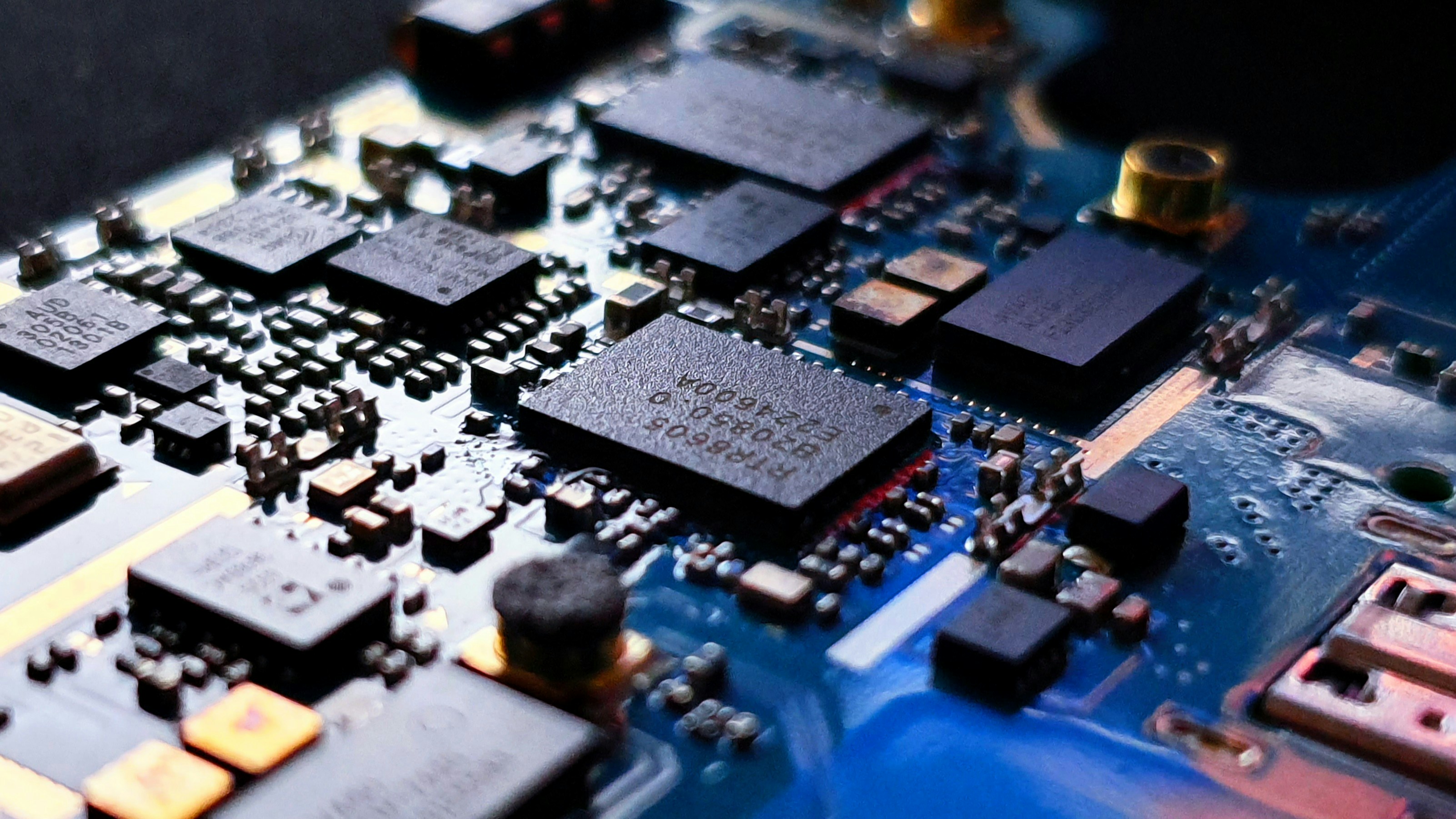 Half hero unit image of circuit boards
